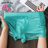 [Bloom the love] Ριγέ Boxer Ανδρικά Εσώρουχα Homme Mens Boxers Ropa Εσωτερικά εσώρουχα Hombre Man Cuecas Homem Masculinas M-3XL 24