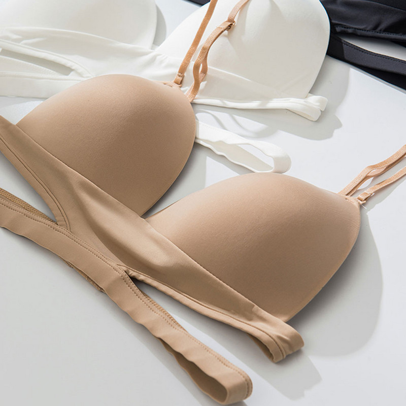 Ανοιχτό στηθόδεσμο Halter Bralette Τρίγωνο σουτιέν Γυναικεία γυμνά εσώρουχα Εσώρουχα σουτιέν Σέξι εξώπλατα εσώρουχα BH Soutien Gorge