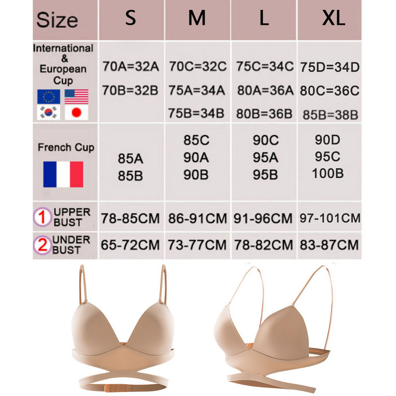 Ανοιχτό στηθόδεσμο Halter Bralette Τρίγωνο σουτιέν Γυναικεία γυμνά εσώρουχα Εσώρουχα σουτιέν Σέξι εξώπλατα εσώρουχα BH Soutien Gorge