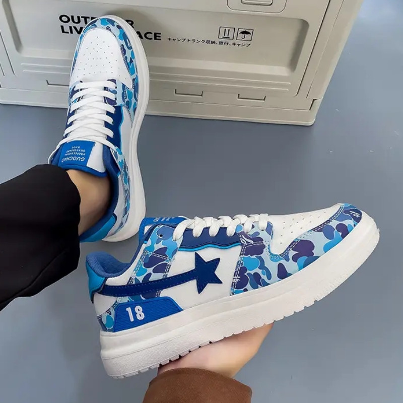 Jesenné nové pánske vulkanizované tenisky z roku 2023, módne šnurovacie topánky s hrubou podrážkou, ležérne topánky s priedušným vzorom, pánske topánky Tenis Masculino