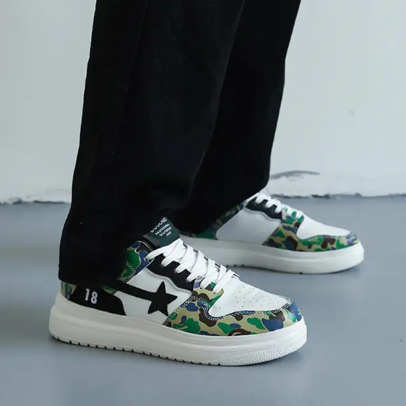 Jesenné nové pánske vulkanizované tenisky z roku 2023, módne šnurovacie topánky s hrubou podrážkou, ležérne topánky s priedušným vzorom, pánske topánky Tenis Masculino