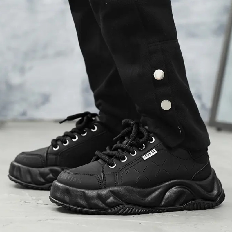 Trend Novi dolazak Muške vintage modne ravne cipele za povećanje visine Muške sportske tenisice za hodanje Chunky Tenis Masculino