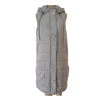 2022. Novi ženski prsluk Pamučni kaput Jesenski i zimski dugi kaput s kapuljačom Bez rukava Široki ženski prsluk Snježna odjeća