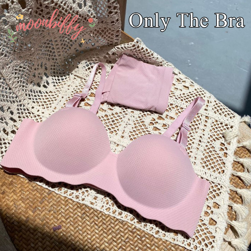 Szexi női melltartók Push Up melltartó varrat nélküli fehérnemű Solid vezeték nélküli sportmelltartó egyrészes Gather Convertible Straps Melltartó