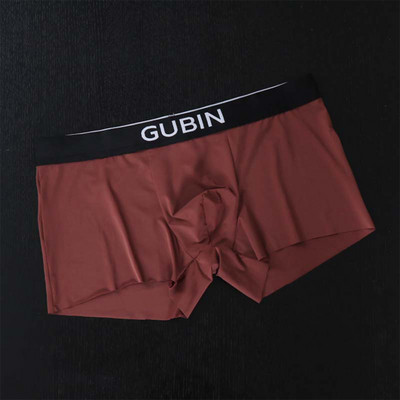 Ανδρικά εσώρουχα Boxer U Convex Pouch Ice Silk Χωρίς ραφή Αναπνεύσιμα Άνετα Εσώρουχα Σορτς Χαμηλής Μέσης Σώβρακο Υψηλό Ελαστικό