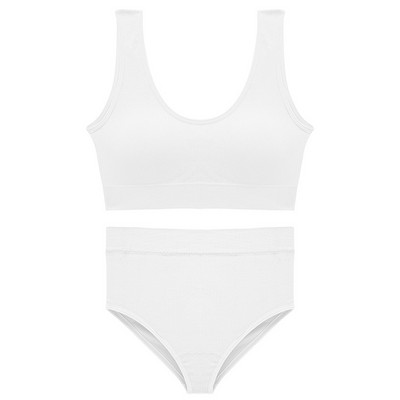 Prancūziškas apatinio trikotažo komplektas be nugarų, moteriškas Sexy G-String, besiūlių apyrankių moteriškas apatinis trikotažas, minkštas, apkarpytas, treniruoklių salės sportinės liemenėlės rinkinys