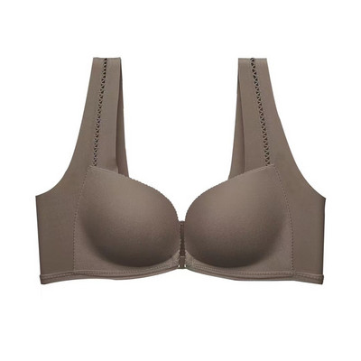 Bešavno donje rublje s prednjim dugmetom Ženske male grudi skupljene za podizanje grudi kako bi se spriječilo opuštanje Podesivi grudnjak