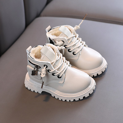 Cizme cu platformă antiderapante pentru copii, toamnă iarnă, băieți, fete, pentru motocicletă, design de marcă, cizme pentru studenți, confortabile, G07122