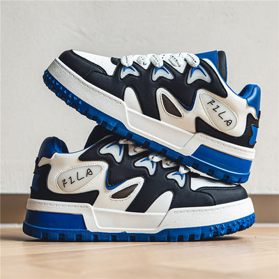 Pantofi de modă pentru bărbați, pantofi casual, respirabili, ușoare, anti-alunecare, pantofi confortabili de mers pentru bărbați, pantofi groși, Tenis Masculino