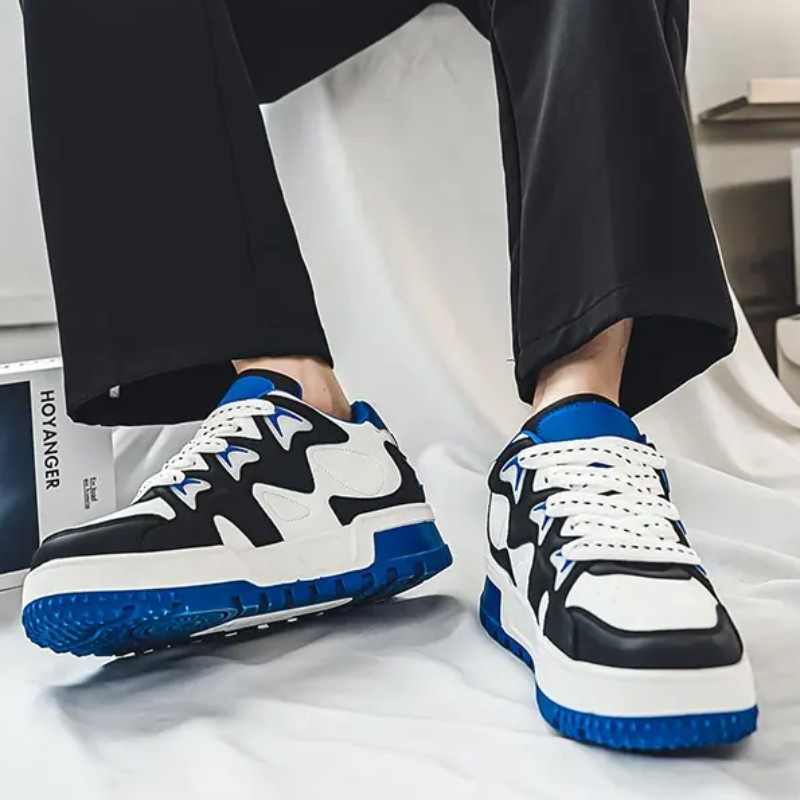 Modne muške cipele za kauzalizaciju Prozračne lagane neklizajuće tenisice Udobne cipele za hodanje za muškarce Debele tenisice Tenis Masculino