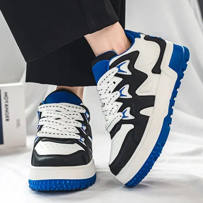 Modne muške cipele za kauzalizaciju Prozračne lagane neklizajuće tenisice Udobne cipele za hodanje za muškarce Debele tenisice Tenis Masculino