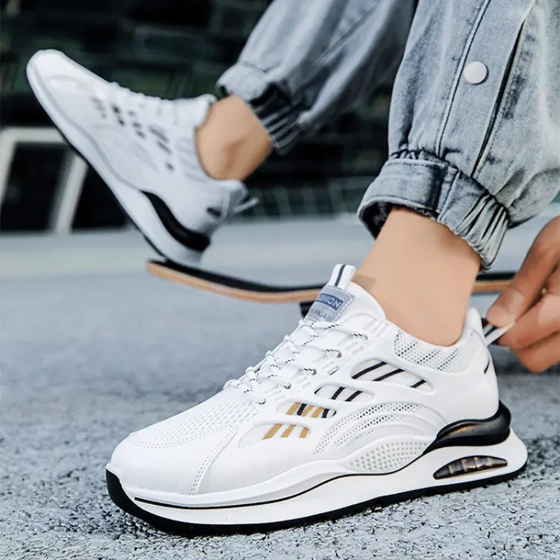 Fashion Trendy Plus Size Bărbați Casual Pantofi în aer liber Anti-alunecare Pantofi respirabili Pantofi confortabili pentru bărbați Tenis Masculino