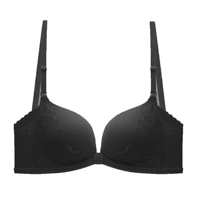 Sutien cu închidere în față Bralette fără spate Push Up Sutien pentru femei Lenjerie de corp cu spate deschis fără fir Lenjerie de nuntă pentru femei Sutiene invizibile