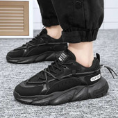 2023, pantofi de vară pentru bărbați, pantofi sport respirabili, pantofi sport cu șireturi, cu platformă, pantofi casual pentru alergare, Tenis Masculino