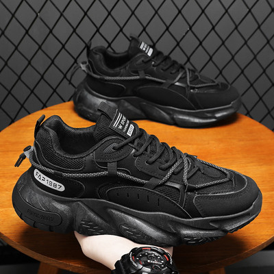 2023, pantofi de vară pentru bărbați, pantofi sport respirabili, pantofi sport cu șireturi, cu platformă, pantofi casual pentru alergare, Tenis Masculino