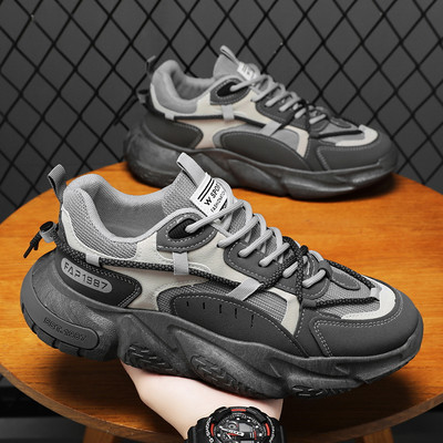 2023, pantofi de vară pentru bărbați, pantofi sport respirabili, pantofi sport cu șireturi, cu platformă, pantofi casual pentru alergare, Tenis Masculino
