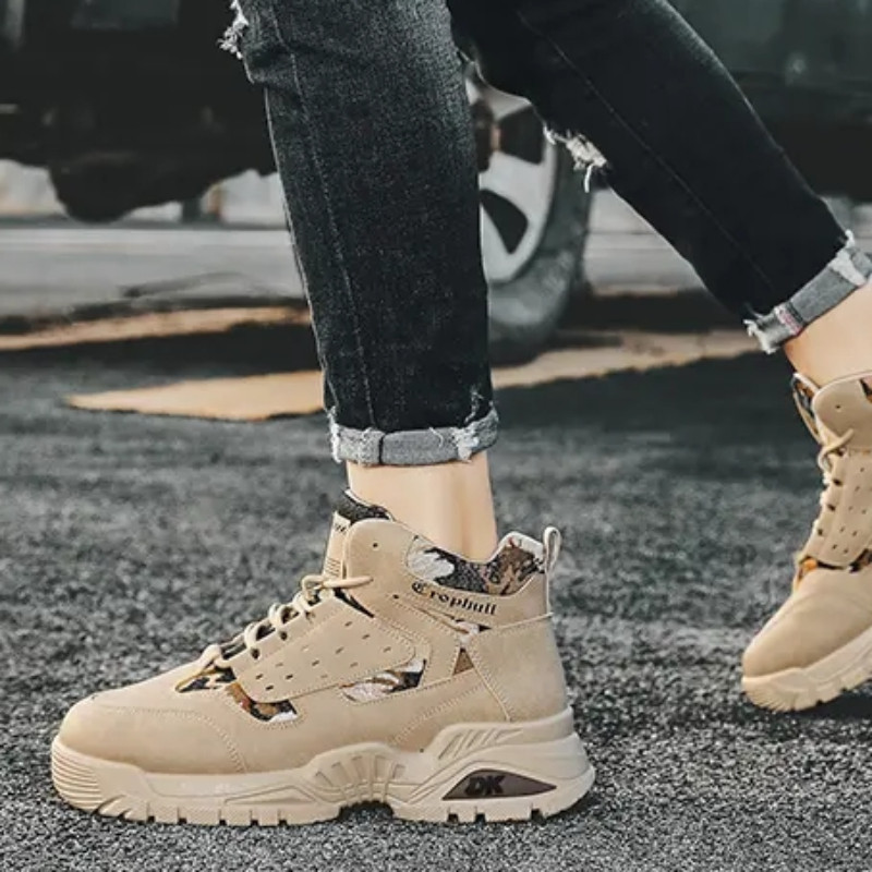 Pánske čierne topánky 2023, zimné ležérne tenisky, kožené mokasíny, pracovné bezpečnostné topánky na platforme, športové, módne, tenisové, luxusné dizajnérske topánky