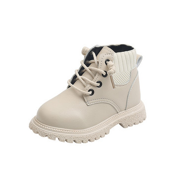 Παιδικά casual παπούτσια Φθινοπωρινά χειμωνιάτικα παπούτσια για χιόνι Παπούτσια για αγόρια Μόδα Δερμάτινα μαλακά αντιολισθητικά παπούτσια για κορίτσια Αθλητικά παπούτσια για τρέξιμο G07041
