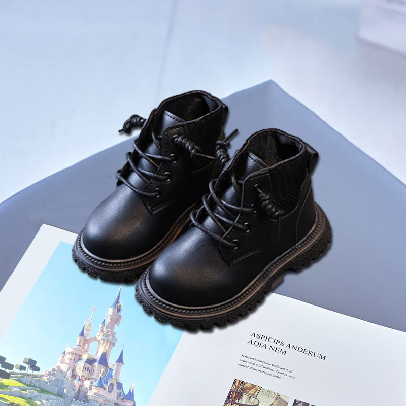 Παιδικά casual παπούτσια Φθινοπωρινά χειμωνιάτικα παπούτσια για χιόνι Παπούτσια για αγόρια Μόδα Δερμάτινα μαλακά αντιολισθητικά παπούτσια για κορίτσια Αθλητικά παπούτσια για τρέξιμο G07041