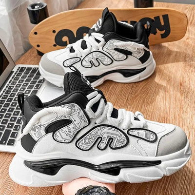 Vyriški batai 2023 m. Nauji sportiniai batai Vasariniai kvėpuojantys laisvalaikio batai Lauko krepšinio batai Didelio dydžio vyriški batai Vyriški neslystantys