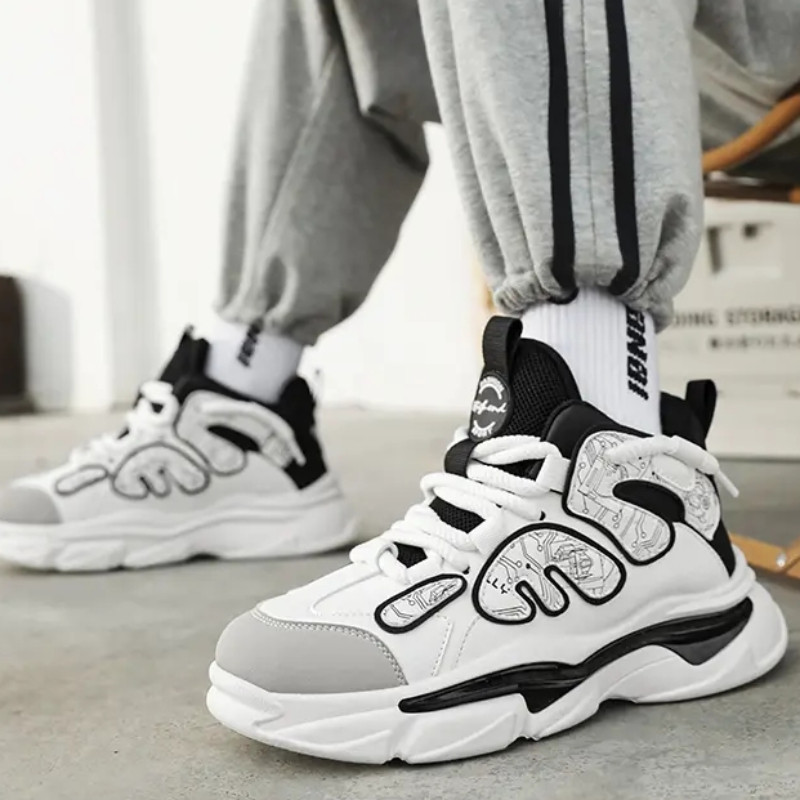 Vyriški batai 2023 m. Nauji sportiniai batai Vasariniai kvėpuojantys laisvalaikio batai Lauko krepšinio batai Didelio dydžio vyriški batai Vyriški neslystantys