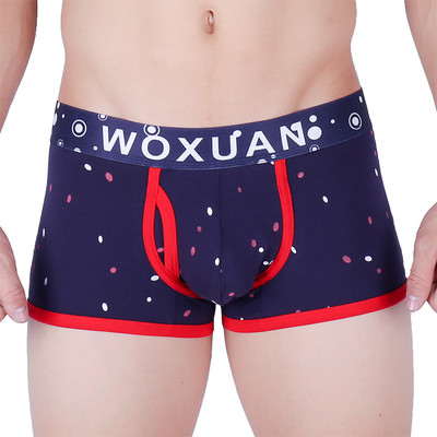 Muške gaćice Bokserice Donje rublje Pamučne kratke hlače za muškarce Seksi gaćice s printom Bikini Muške gaće