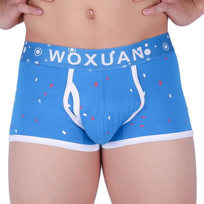 Muške gaćice Bokserice Donje rublje Pamučne kratke hlače za muškarce Seksi gaćice s printom Bikini Muške gaće