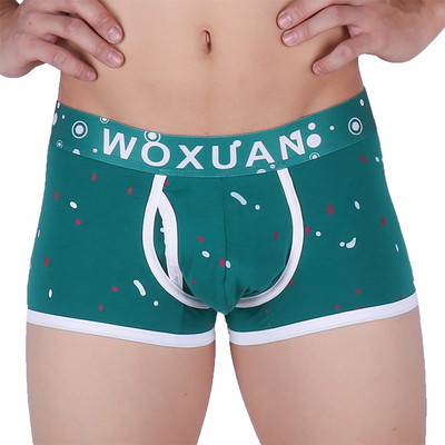 Muške gaćice Bokserice Donje rublje Pamučne kratke hlače za muškarce Seksi gaćice s printom Bikini Muške gaće