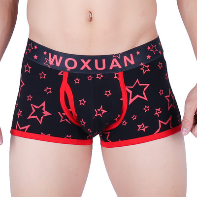 Muške gaćice Bokserice Donje rublje Pamučne kratke hlače za muškarce Seksi gaćice s printom Bikini Muške gaće