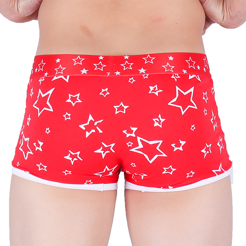 Muške gaćice Bokserice Donje rublje Pamučne kratke hlače za muškarce Seksi gaćice s printom Bikini Muške gaće
