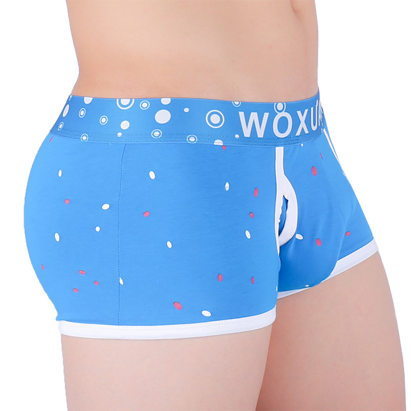 Muške gaćice Bokserice Donje rublje Pamučne kratke hlače za muškarce Seksi gaćice s printom Bikini Muške gaće