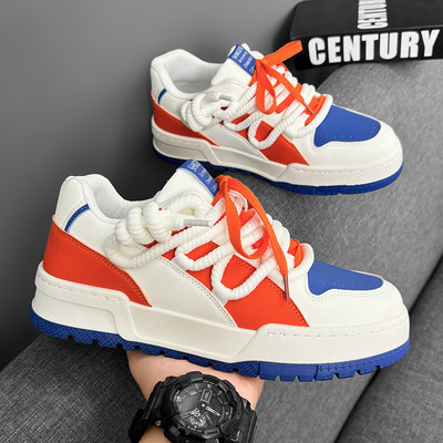 2023 Nove dizajnerske cipele za muškarce Ležerne tenisice s platformom Tenisice na vezanje Modne studentske tenisice Muške vulkanizirane tenisice Masculino