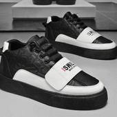 Pantofi noi pentru bărbați, pantofi grososi, modă, ușoare, anti-alunecare, pantofi de lux pentru bărbați, de designer, pantofi casual pentru bărbați, pantofi vulcanizați pentru bărbați