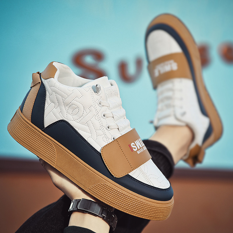 Pantofi noi pentru bărbați, pantofi grososi, modă, ușoare, anti-alunecare, pantofi de lux pentru bărbați, de designer, pantofi casual pentru bărbați, pantofi vulcanizați pentru bărbați