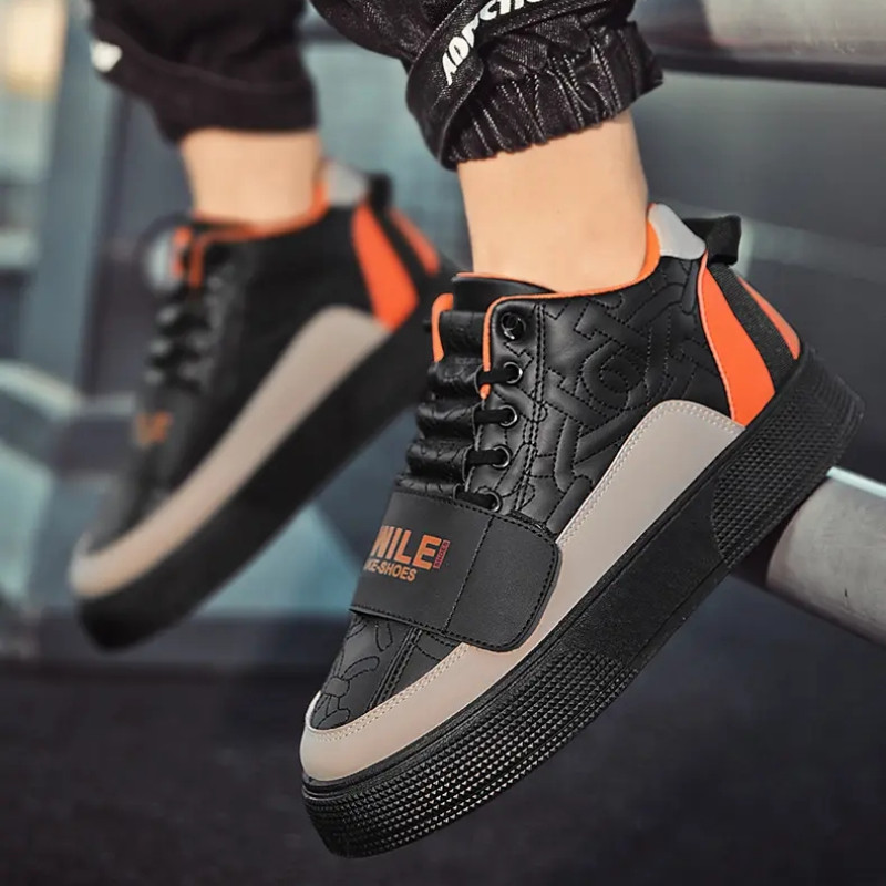 Pantofi noi pentru bărbați, pantofi grososi, modă, ușoare, anti-alunecare, pantofi de lux pentru bărbați, de designer, pantofi casual pentru bărbați, pantofi vulcanizați pentru bărbați