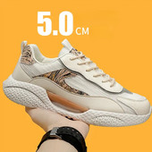 2023 Νέα Μόδα Ανδρικά Παπούτσια Ανοιξιάτικα Φθινοπωρινά Casual Χοντή Σόλα Επώνυμα Αθλητικά Παπούτσια με αναπνεύσιμο κορδόνι Πολύχρωμα Ανδρικά Παπούτσια Αθλητικά Παπούτσια