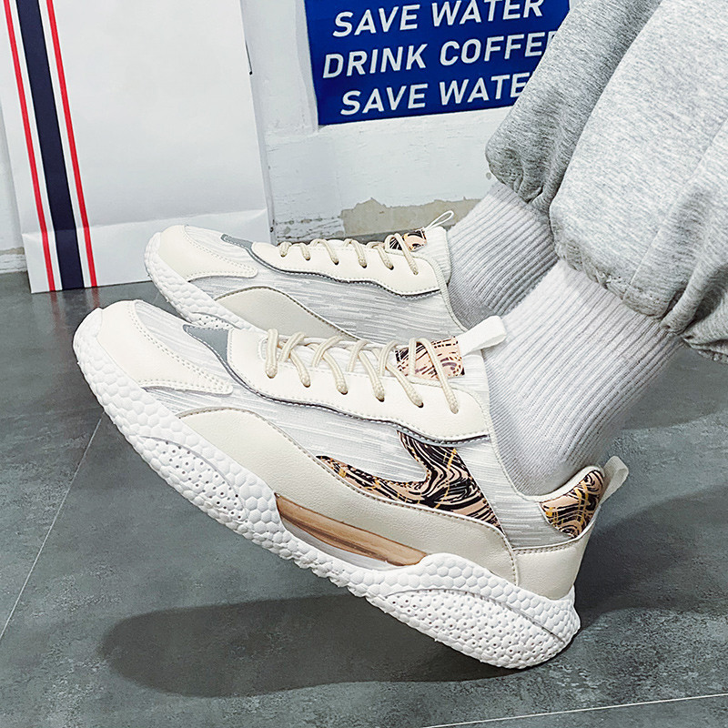 2023 Νέα Μόδα Ανδρικά Παπούτσια Ανοιξιάτικα Φθινοπωρινά Casual Χοντή Σόλα Επώνυμα Αθλητικά Παπούτσια με αναπνεύσιμο κορδόνι Πολύχρωμα Ανδρικά Παπούτσια Αθλητικά Παπούτσια