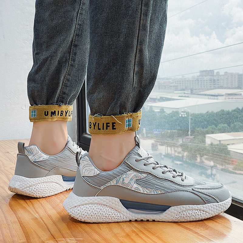 2023 Νέα Μόδα Ανδρικά Παπούτσια Ανοιξιάτικα Φθινοπωρινά Casual Χοντή Σόλα Επώνυμα Αθλητικά Παπούτσια με αναπνεύσιμο κορδόνι Πολύχρωμα Ανδρικά Παπούτσια Αθλητικά Παπούτσια