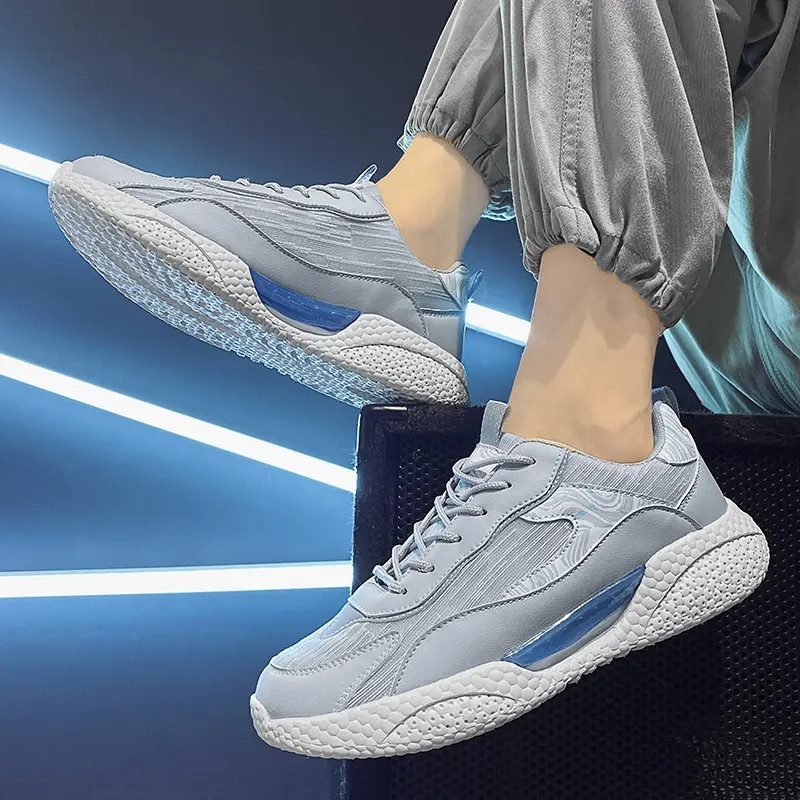 2023 Νέα Μόδα Ανδρικά Παπούτσια Ανοιξιάτικα Φθινοπωρινά Casual Χοντή Σόλα Επώνυμα Αθλητικά Παπούτσια με αναπνεύσιμο κορδόνι Πολύχρωμα Ανδρικά Παπούτσια Αθλητικά Παπούτσια