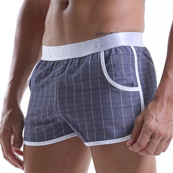 Ανδρικό βαμβακερό σορτς Ελαστική μέση Casual Boxers Σορτς Ανδρικά Σώβρακα για το σπίτι