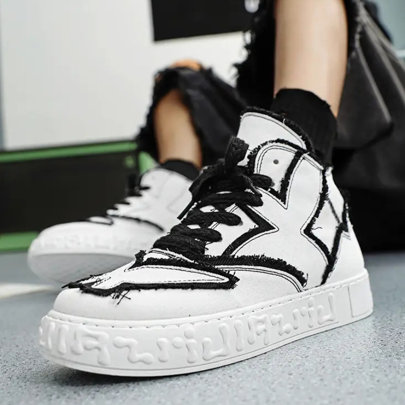 Jesenné pánske vulkanizované topánky pánske tenisky na platforme pohodlné módne hrubé podrážky ležérne topánky pánske biele topánky Tenis Masculino