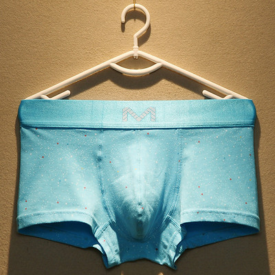 Boxer de modă Lenjerie de corp pentru bărbați Bumbac Cuecas Masculina Bărbați Stele Boxeri imprimați Chiloți Boxer scurti Mărimea M-3XL