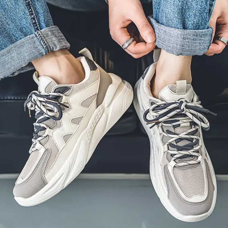 2023 nyári légáteresztő férfi cipők hálós szabadidős cipők kényelmes cipők csúszásmentes futó férfi cipők Tenis Para Hombre