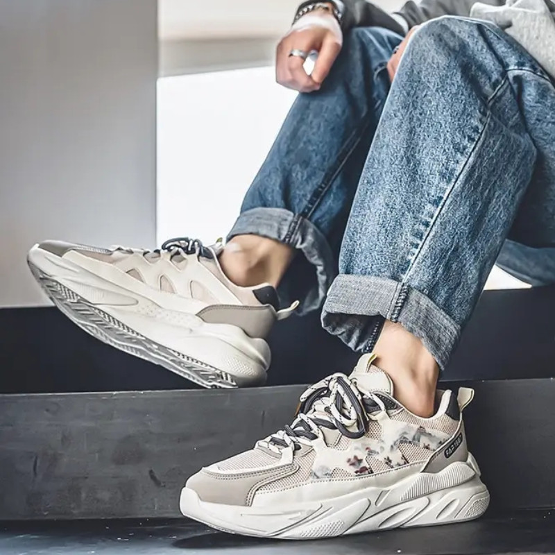 2023 nyári légáteresztő férfi cipők hálós szabadidős cipők kényelmes cipők csúszásmentes futó férfi cipők Tenis Para Hombre