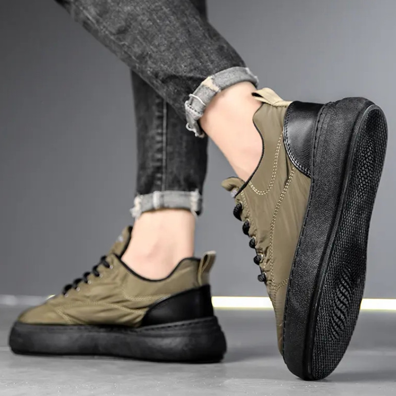 2023 m. mada Vyriški vulkanizuoti batai Madingi prabangūs spausdinti laisvalaikio sportbačiai Patogūs sportiniai platforma vyriški avalynė Tenis Masculino