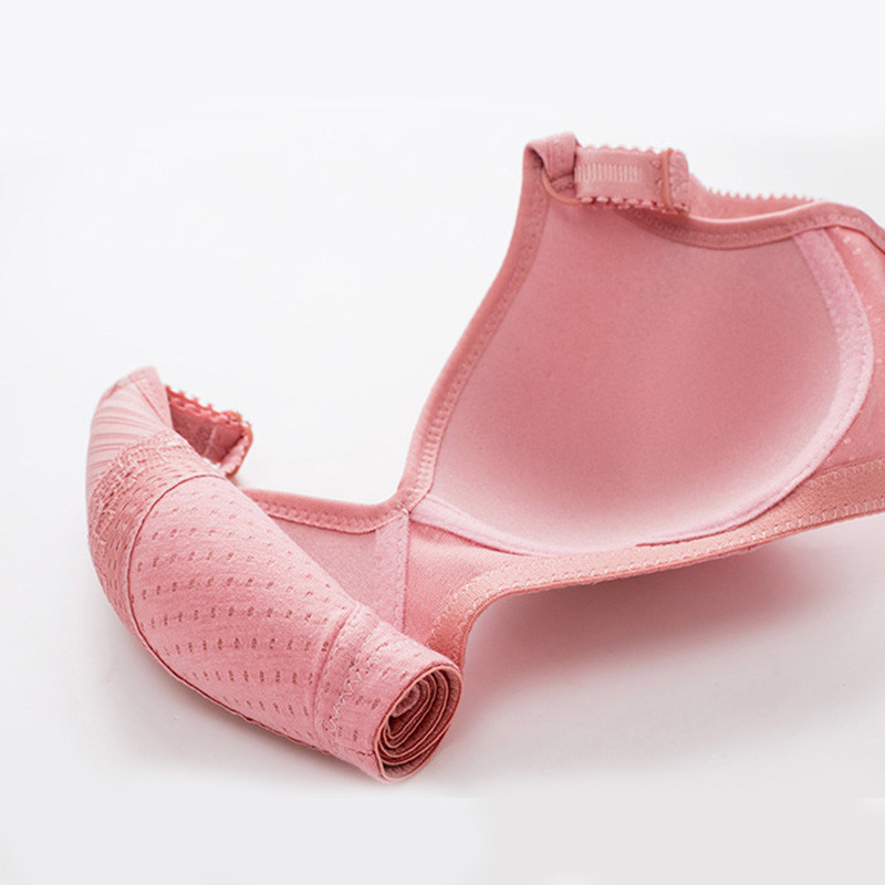 Vienspalvės liemenėlės moterims didesnio dydžio apatiniai Sexy Intimate Push Up liemenėlė Ploni kvėpuojantys apatiniai Plieninė liemenėlė be rėmelių