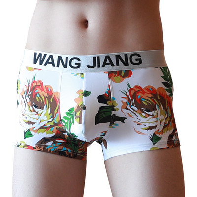 Fashion Printed Boxers Boyshort αναπνεύσιμα άνετα ελαστικά εσώρουχα ασφαλείας U κυρτή θήκη εσώρουχα σορτς