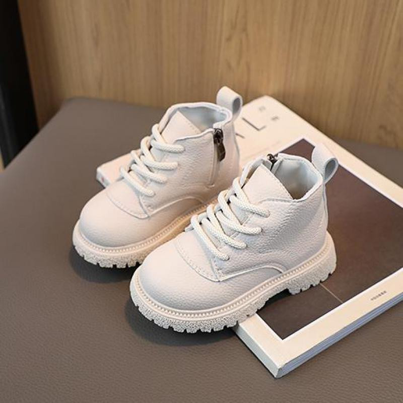 Cipele za dječake Dječje kratke čizme Jesen Zima Kožne dječje čizme Modne čizme za malu djecu Ležerne dječje cipele H959