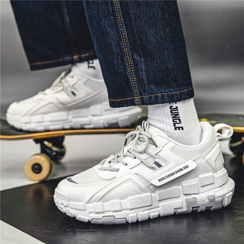 Fujeak 2023. Modne ležerne cipele Cipele za hodanje na otvorenom otporne na klizanje Prozračne mrežaste tenisice Muške cipele za gležnjeve s debelim potplatom