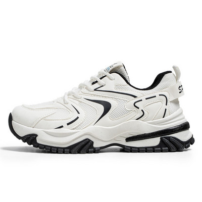 Fujeak Prozračna protuklizna muška vulkanizirana obuća Trendy atletska obuća Udobna obuća za slobodno vrijeme Vanjske tenisice veće veličine